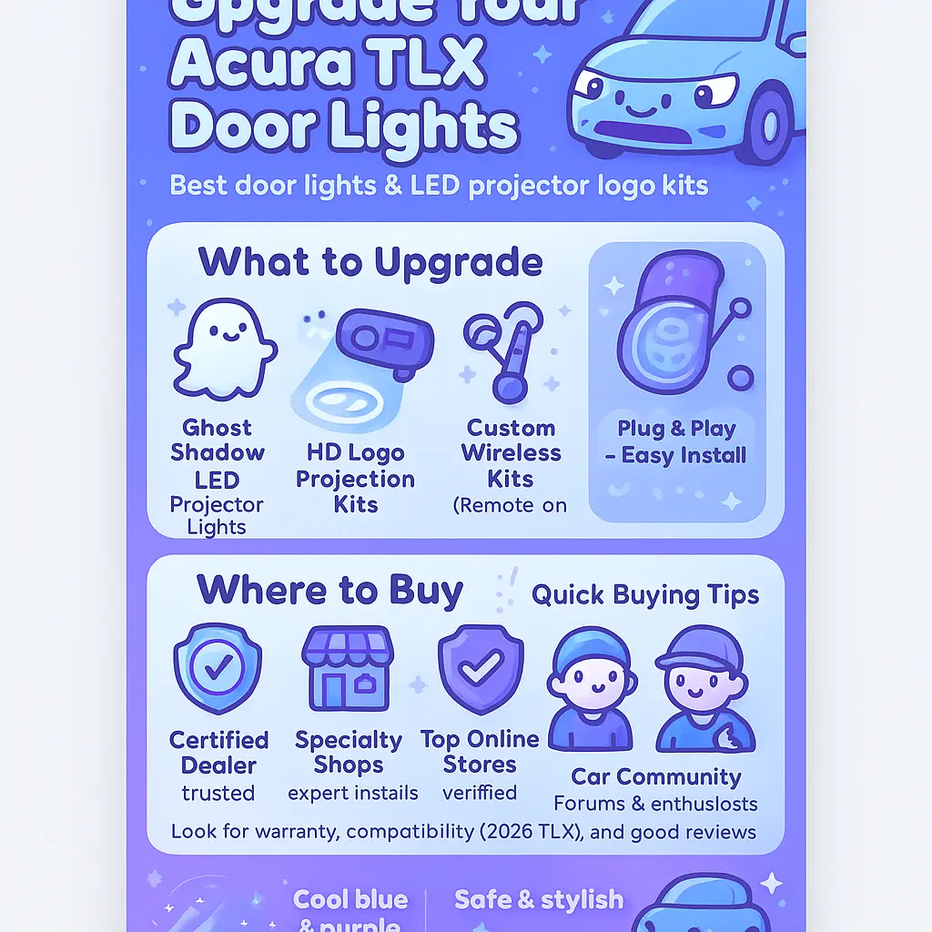acura tlx door lights - ZDX