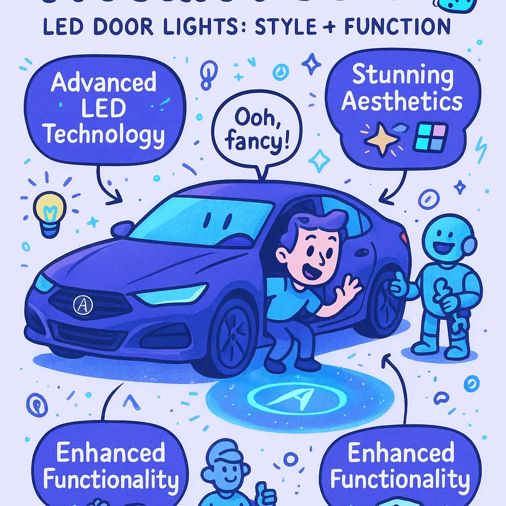 acura tlx door lights - Accessories