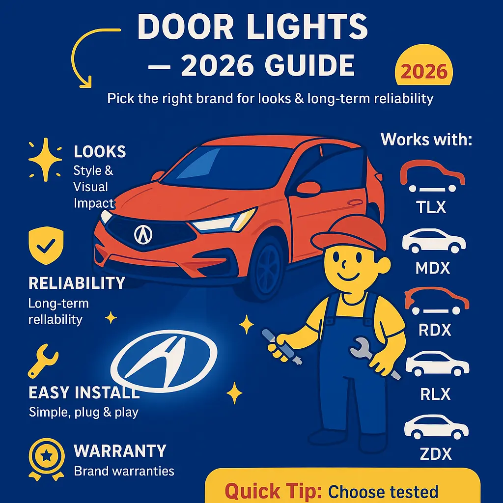 acura tlx door lights - Acura